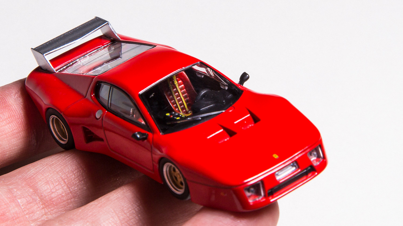 Illustration for article titled Custom 1/64 Kyosho Ferrari 512 BB LM